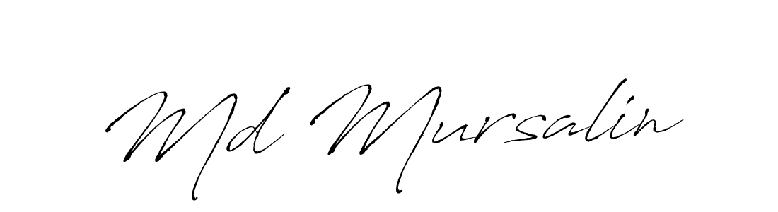 Similarly Antro_Vectra is the best handwritten signature design. Signature creator online .You can use it as an online autograph creator for name Md Mursalin. Md Mursalin signature style 6 images and pictures png