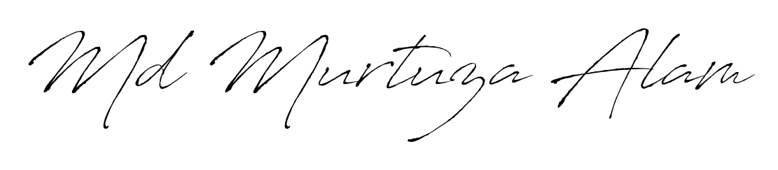 Personalize your online presence with Md Murtuza Alam signature rendered in elegant Antro_Vectra font. Great for website footers and blogs. Md Murtuza Alam signature style 6 images and pictures png