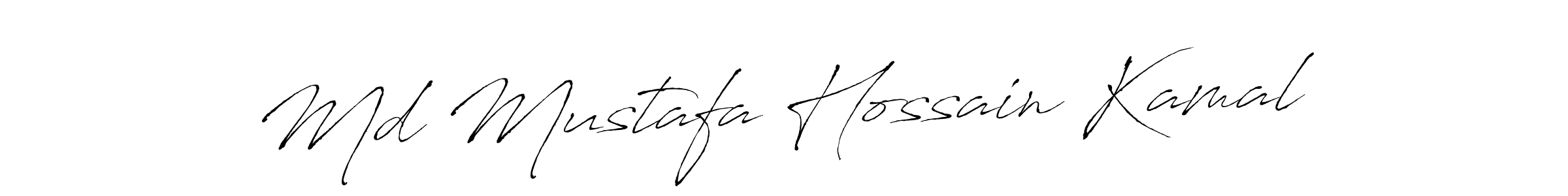 Similarly Antro_Vectra is the best handwritten signature design. Signature creator online .You can use it as an online autograph creator for name Md Mustafa Hossain Kamal. Md Mustafa Hossain Kamal signature style 6 images and pictures png