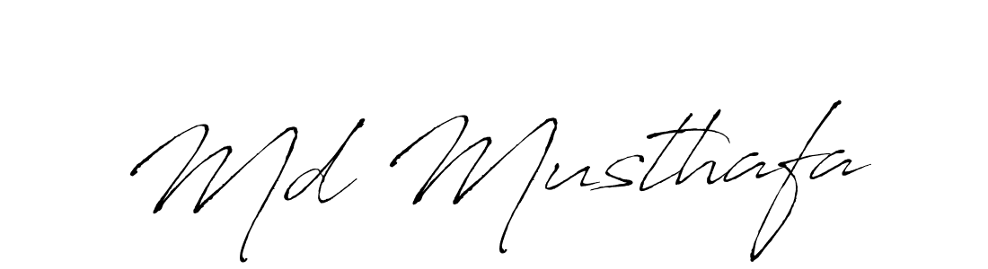 How to make Md Musthafa signature? Antro_Vectra is a professional autograph style. Create handwritten signature for Md Musthafa name. Md Musthafa signature style 6 images and pictures png
