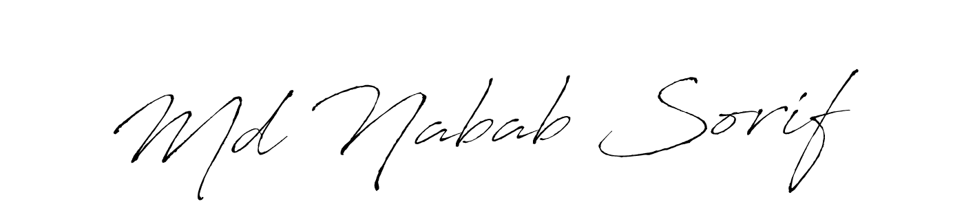 You should practise on your own different ways (Antro_Vectra) to write your name (Md Nabab Sorif) in signature. don't let someone else do it for you. Md Nabab Sorif signature style 6 images and pictures png