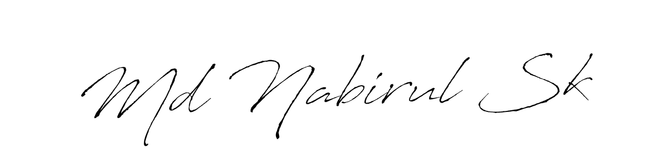 Once you've used our free online signature maker to create your best signature Antro_Vectra style, it's time to enjoy all of the benefits that Md Nabirul Sk name signing documents. Md Nabirul Sk signature style 6 images and pictures png