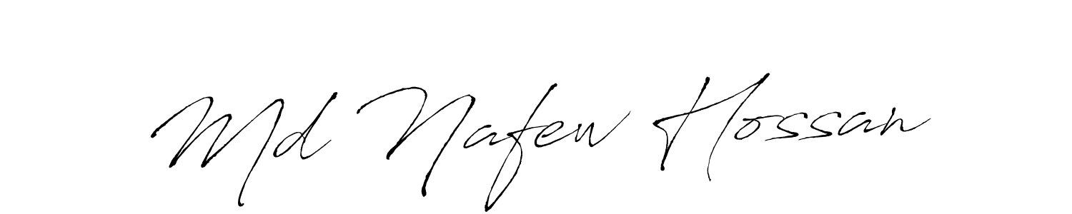 Use a signature maker to create a handwritten signature online. With this signature software, you can design (Antro_Vectra) your own signature for name Md Nafew Hossan. Md Nafew Hossan signature style 6 images and pictures png