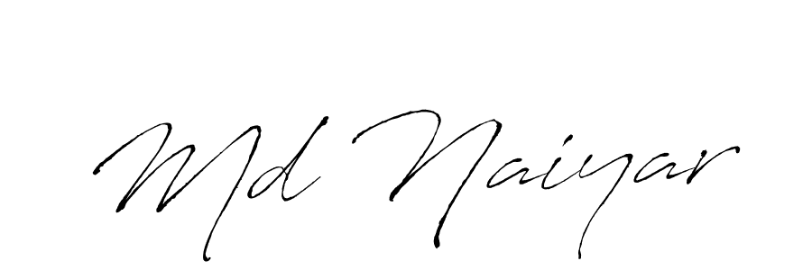 It looks lik you need a new signature style for name Md Naiyar. Design unique handwritten (Antro_Vectra) signature with our free signature maker in just a few clicks. Md Naiyar signature style 6 images and pictures png