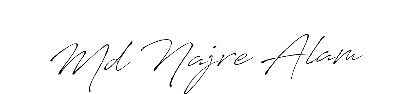 See photos of Md Najre Alam official signature by Spectra . Check more albums & portfolios. Read reviews & check more about Antro_Vectra font. Md Najre Alam signature style 6 images and pictures png