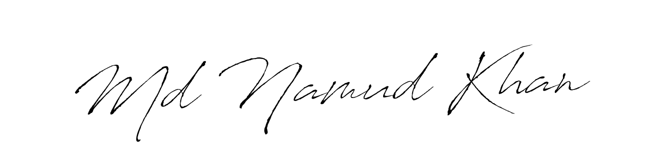 Make a beautiful signature design for name Md Namud Khan. Use this online signature maker to create a handwritten signature for free. Md Namud Khan signature style 6 images and pictures png