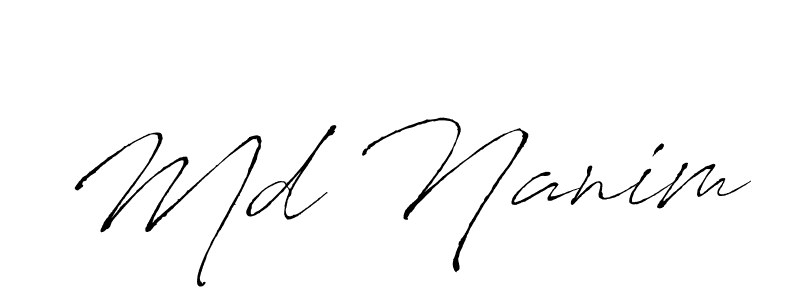 This is the best signature style for the Md Nanim name. Also you like these signature font (Antro_Vectra). Mix name signature. Md Nanim signature style 6 images and pictures png