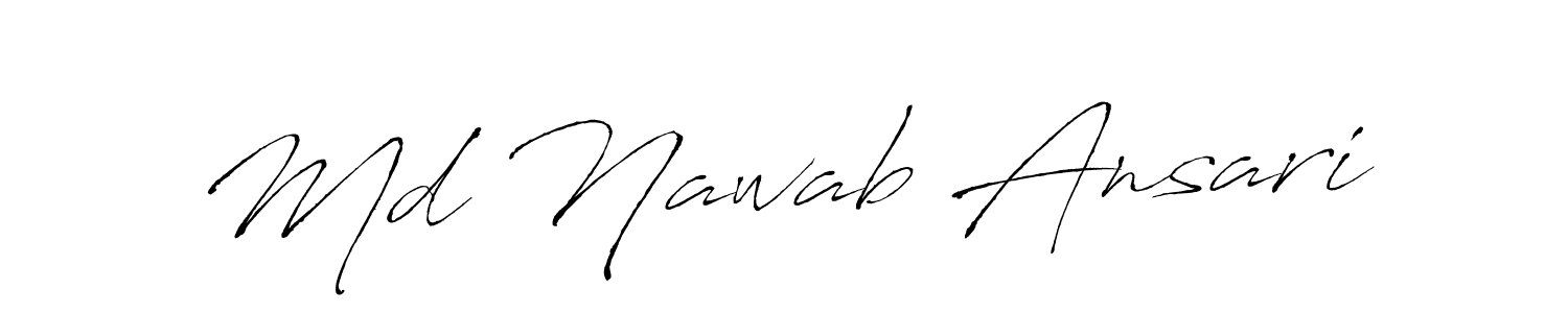 Once you've used our free online signature maker to create your best signature Antro_Vectra style, it's time to enjoy all of the benefits that Md Nawab Ansari name signing documents. Md Nawab Ansari signature style 6 images and pictures png
