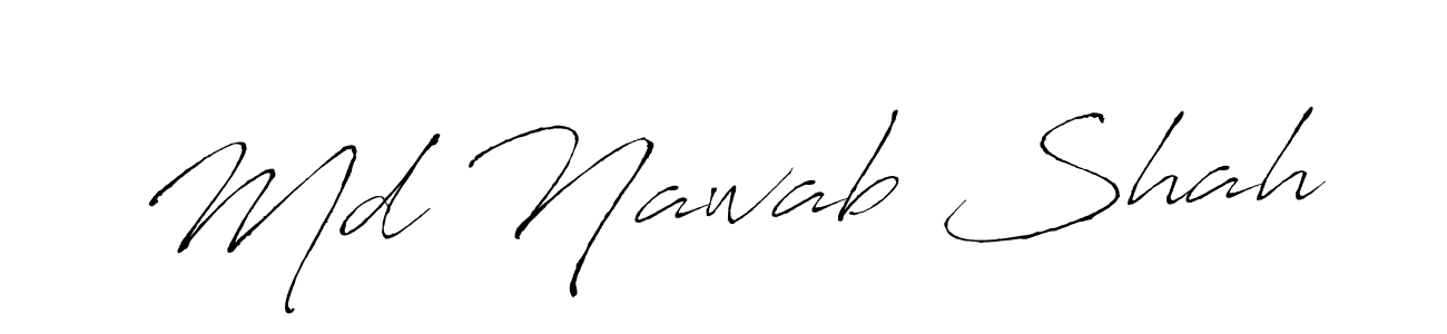 if you are searching for the best signature style for your name Md Nawab Shah. so please give up your signature search. here we have designed multiple signature styles  using Antro_Vectra. Md Nawab Shah signature style 6 images and pictures png