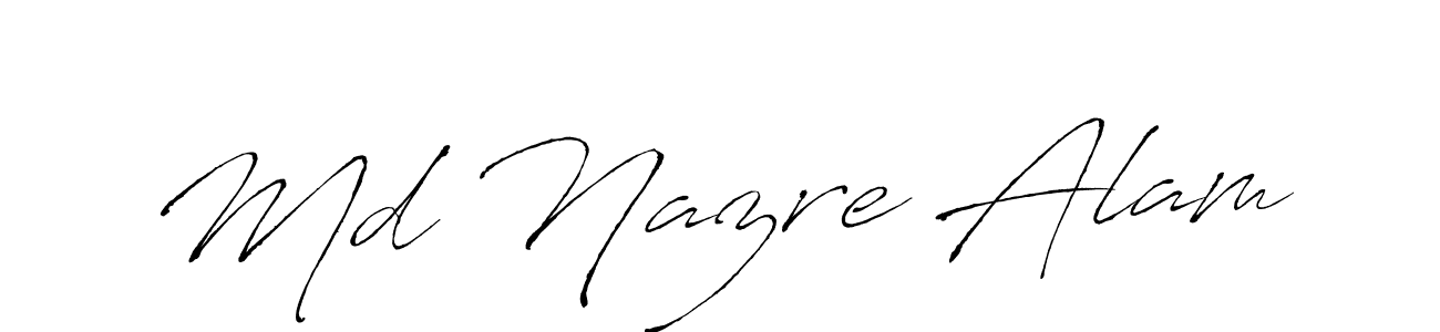 Similarly Antro_Vectra is the best handwritten signature design. Signature creator online .You can use it as an online autograph creator for name Md Nazre Alam. Md Nazre Alam signature style 6 images and pictures png