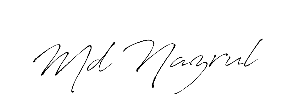 It looks lik you need a new signature style for name Md Nazrul. Design unique handwritten (Antro_Vectra) signature with our free signature maker in just a few clicks. Md Nazrul signature style 6 images and pictures png