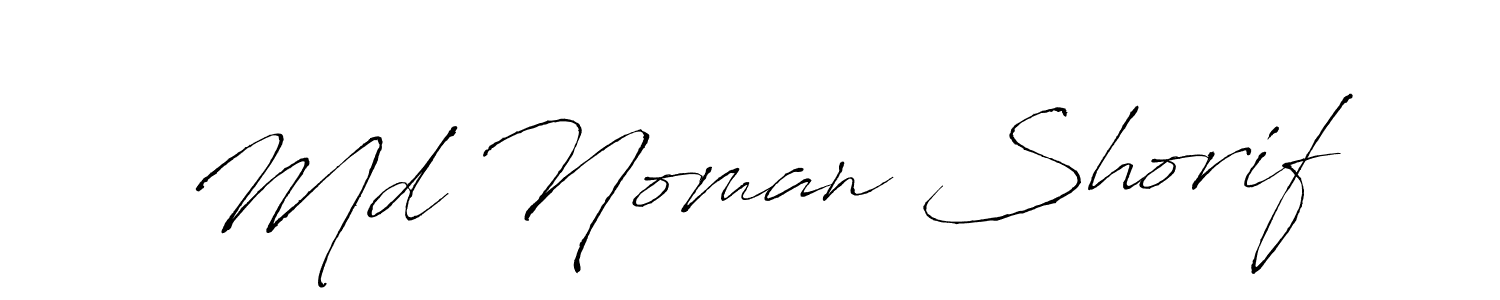 The best way (Antro_Vectra) to make a short signature is to pick only two or three words in your name. The name Md Noman Shorif include a total of six letters. For converting this name. Md Noman Shorif signature style 6 images and pictures png