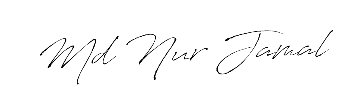 Similarly Antro_Vectra is the best handwritten signature design. Signature creator online .You can use it as an online autograph creator for name Md Nur Jamal. Md Nur Jamal signature style 6 images and pictures png