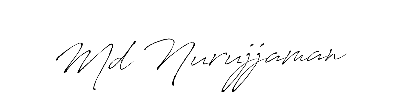 The best way (Antro_Vectra) to make a short signature is to pick only two or three words in your name. The name Md Nurujjaman include a total of six letters. For converting this name. Md Nurujjaman signature style 6 images and pictures png