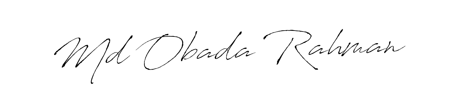The best way (Antro_Vectra) to make a short signature is to pick only two or three words in your name. The name Md Obada Rahman include a total of six letters. For converting this name. Md Obada Rahman signature style 6 images and pictures png