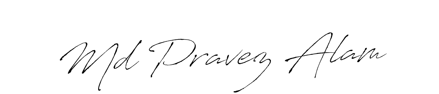 It looks lik you need a new signature style for name Md Pravez Alam. Design unique handwritten (Antro_Vectra) signature with our free signature maker in just a few clicks. Md Pravez Alam signature style 6 images and pictures png