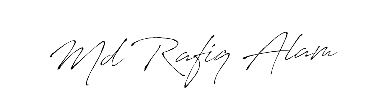 Also You can easily find your signature by using the search form. We will create Md Rafiq Alam name handwritten signature images for you free of cost using Antro_Vectra sign style. Md Rafiq Alam signature style 6 images and pictures png