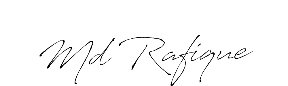 The best way (Antro_Vectra) to make a short signature is to pick only two or three words in your name. The name Md Rafique include a total of six letters. For converting this name. Md Rafique signature style 6 images and pictures png