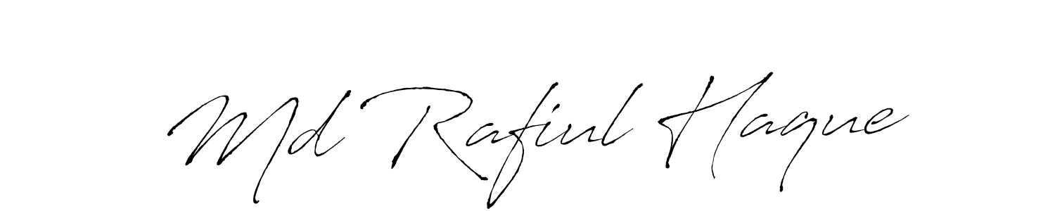 Also You can easily find your signature by using the search form. We will create Md Rafiul Haque name handwritten signature images for you free of cost using Antro_Vectra sign style. Md Rafiul Haque signature style 6 images and pictures png