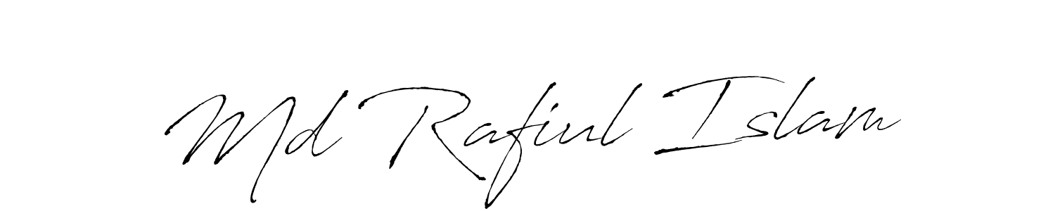 Design your own signature with our free online signature maker. With this signature software, you can create a handwritten (Antro_Vectra) signature for name Md Rafiul Islam. Md Rafiul Islam signature style 6 images and pictures png