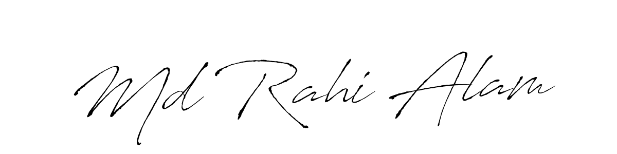 Also we have Md Rahi Alam name is the best signature style. Create professional handwritten signature collection using Antro_Vectra autograph style. Md Rahi Alam signature style 6 images and pictures png