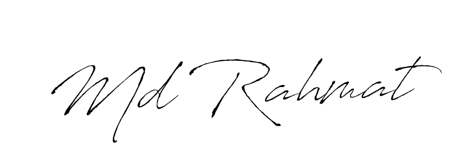 This is the best signature style for the Md Rahmat name. Also you like these signature font (Antro_Vectra). Mix name signature. Md Rahmat signature style 6 images and pictures png