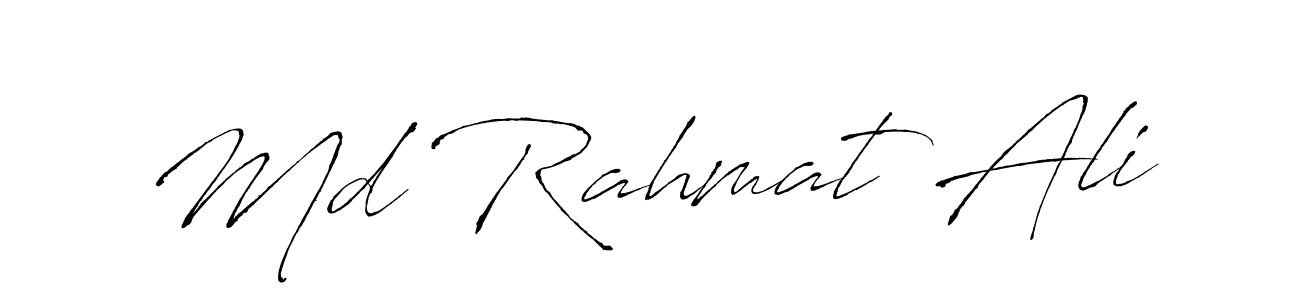 Use a signature maker to create a handwritten signature online. With this signature software, you can design (Antro_Vectra) your own signature for name Md Rahmat Ali. Md Rahmat Ali signature style 6 images and pictures png