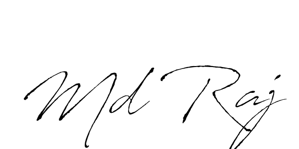 The best way (Antro_Vectra) to make a short signature is to pick only two or three words in your name. The name Md Raj include a total of six letters. For converting this name. Md Raj signature style 6 images and pictures png