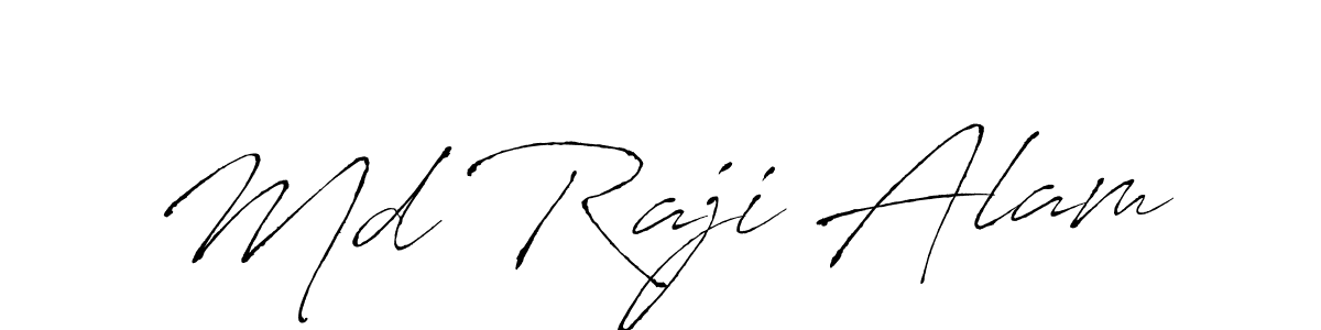 Antro_Vectra is a professional signature style that is perfect for those who want to add a touch of class to their signature. It is also a great choice for those who want to make their signature more unique. Get Md Raji Alam name to fancy signature for free. Md Raji Alam signature style 6 images and pictures png