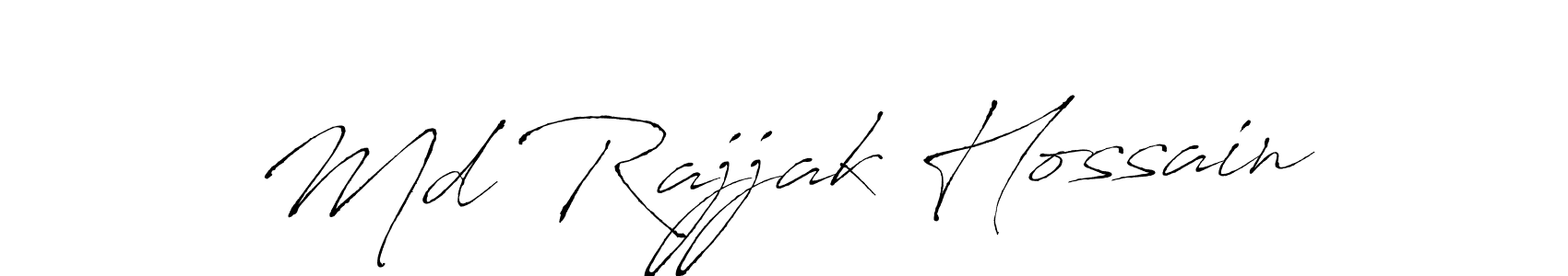 Similarly Antro_Vectra is the best handwritten signature design. Signature creator online .You can use it as an online autograph creator for name Md Rajjak Hossain. Md Rajjak Hossain signature style 6 images and pictures png