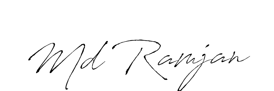 Antro_Vectra is a professional signature style that is perfect for those who want to add a touch of class to their signature. It is also a great choice for those who want to make their signature more unique. Get Md Ramjan name to fancy signature for free. Md Ramjan signature style 6 images and pictures png