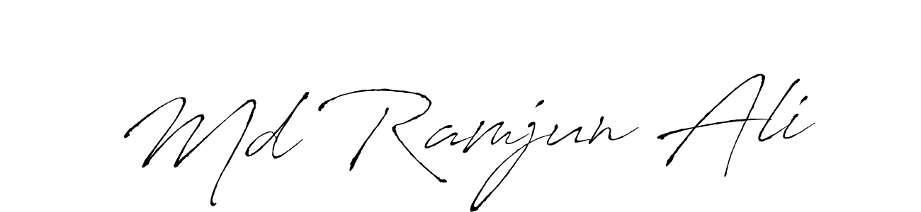 Once you've used our free online signature maker to create your best signature Antro_Vectra style, it's time to enjoy all of the benefits that Md Ramjun Ali name signing documents. Md Ramjun Ali signature style 6 images and pictures png