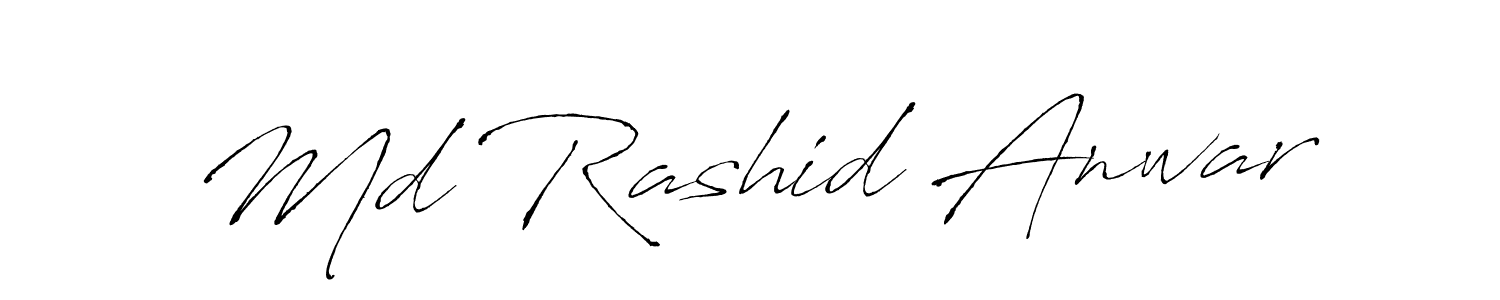 This is the best signature style for the Md Rashid Anwar name. Also you like these signature font (Antro_Vectra). Mix name signature. Md Rashid Anwar signature style 6 images and pictures png
