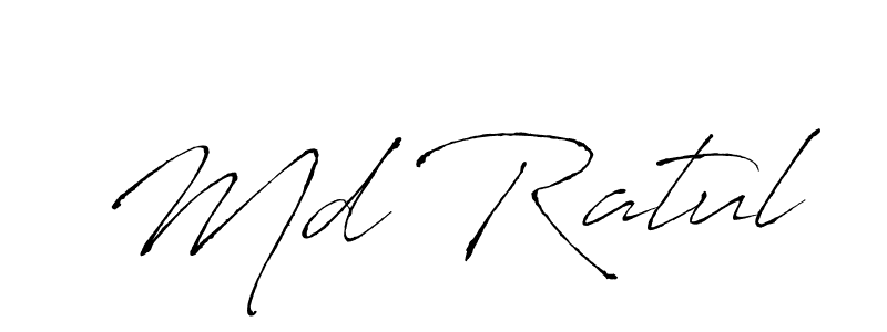 Antro_Vectra is a professional signature style that is perfect for those who want to add a touch of class to their signature. It is also a great choice for those who want to make their signature more unique. Get Md Ratul name to fancy signature for free. Md Ratul signature style 6 images and pictures png
