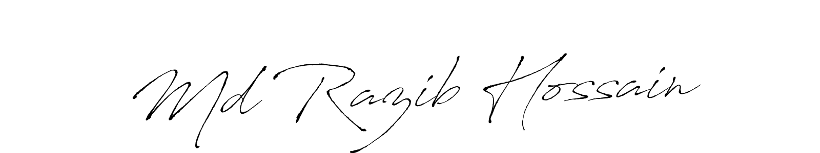 Also we have Md Razib Hossain name is the best signature style. Create professional handwritten signature collection using Antro_Vectra autograph style. Md Razib Hossain signature style 6 images and pictures png