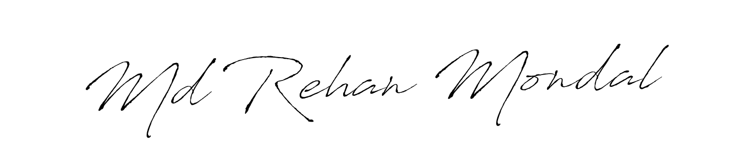 It looks lik you need a new signature style for name Md Rehan Mondal. Design unique handwritten (Antro_Vectra) signature with our free signature maker in just a few clicks. Md Rehan Mondal signature style 6 images and pictures png