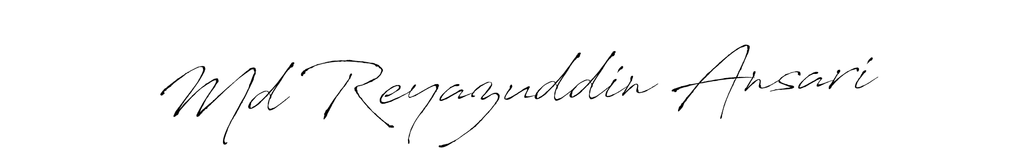 if you are searching for the best signature style for your name Md Reyazuddin Ansari. so please give up your signature search. here we have designed multiple signature styles  using Antro_Vectra. Md Reyazuddin Ansari signature style 6 images and pictures png