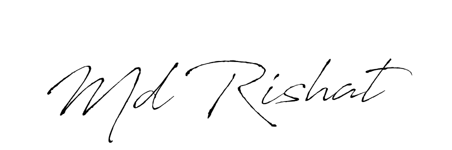 Make a beautiful signature design for name Md Rishat. Use this online signature maker to create a handwritten signature for free. Md Rishat signature style 6 images and pictures png