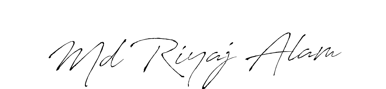 Also You can easily find your signature by using the search form. We will create Md Riyaj Alam name handwritten signature images for you free of cost using Antro_Vectra sign style. Md Riyaj Alam signature style 6 images and pictures png