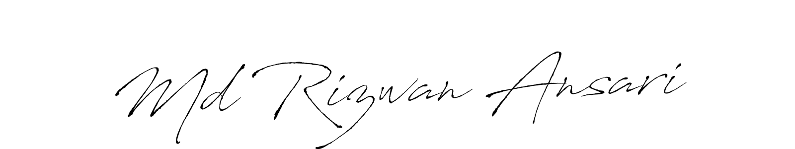 It looks lik you need a new signature style for name Md Rizwan Ansari. Design unique handwritten (Antro_Vectra) signature with our free signature maker in just a few clicks. Md Rizwan Ansari signature style 6 images and pictures png