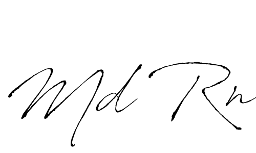 Best and Professional Signature Style for Md Rn. Antro_Vectra Best Signature Style Collection. Md Rn signature style 6 images and pictures png