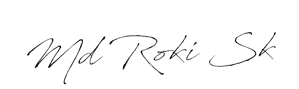 Make a short Md Roki Sk signature style. Manage your documents anywhere anytime using Antro_Vectra. Create and add eSignatures, submit forms, share and send files easily. Md Roki Sk signature style 6 images and pictures png