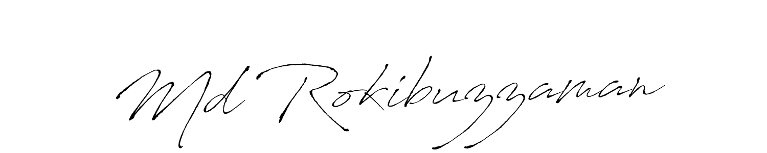 Antro_Vectra is a professional signature style that is perfect for those who want to add a touch of class to their signature. It is also a great choice for those who want to make their signature more unique. Get Md Rokibuzzaman name to fancy signature for free. Md Rokibuzzaman signature style 6 images and pictures png