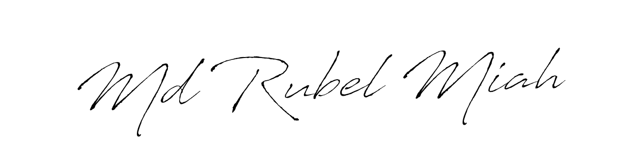Make a short Md Rubel Miah signature style. Manage your documents anywhere anytime using Antro_Vectra. Create and add eSignatures, submit forms, share and send files easily. Md Rubel Miah signature style 6 images and pictures png
