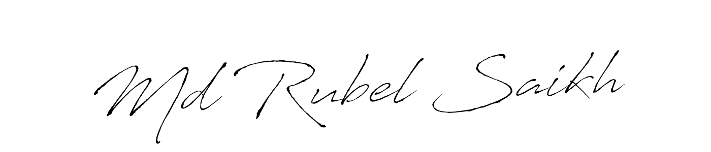 This is the best signature style for the Md Rubel Saikh name. Also you like these signature font (Antro_Vectra). Mix name signature. Md Rubel Saikh signature style 6 images and pictures png