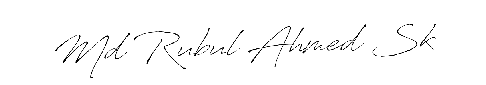 This is the best signature style for the Md Rubul Ahmed Sk name. Also you like these signature font (Antro_Vectra). Mix name signature. Md Rubul Ahmed Sk signature style 6 images and pictures png
