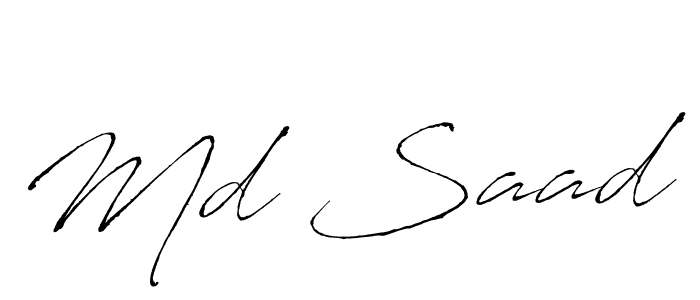 Here are the top 10 professional signature styles for the name Md Saad. These are the best autograph styles you can use for your name. Md Saad signature style 6 images and pictures png