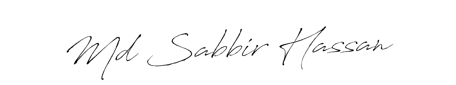 This is the best signature style for the Md Sabbir Hassan name. Also you like these signature font (Antro_Vectra). Mix name signature. Md Sabbir Hassan signature style 6 images and pictures png