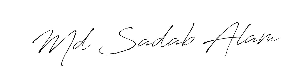 You should practise on your own different ways (Antro_Vectra) to write your name (Md Sadab Alam) in signature. don't let someone else do it for you. Md Sadab Alam signature style 6 images and pictures png