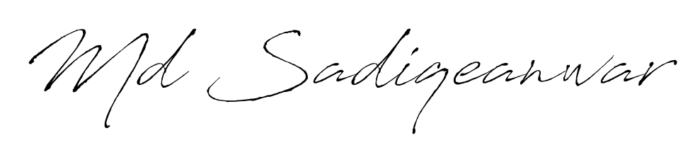 Best and Professional Signature Style for Md Sadiqeanwar. Antro_Vectra Best Signature Style Collection. Md Sadiqeanwar signature style 6 images and pictures png
